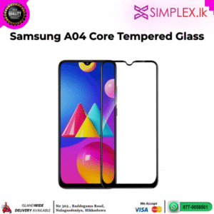 Samsung A04 Core Tempered Glass