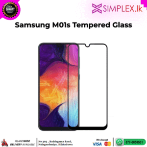 Samsung M01s Tempered Glass