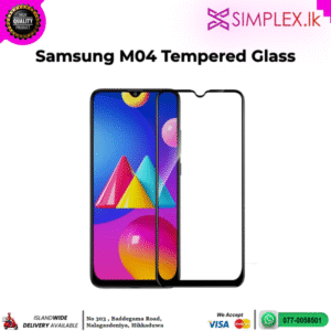 Samsung M04 Tempered Glass